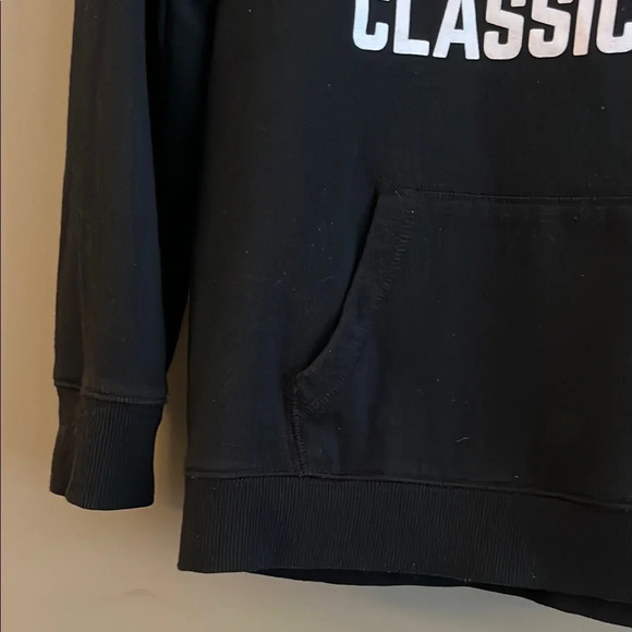 Stylish Black Campfire Hoodie size small - Picture 5 of 12